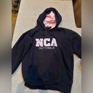 NCA Nationals Black Hoodie size small. Nca brand  Competitive cheer. Sweatshirt